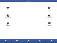 Tablet Screenshot of bcttoronto.com